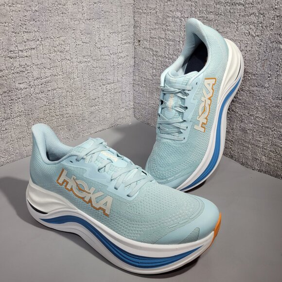 Hoka One One Sky Blue Athletic Shoes - Picture 8 of 11
